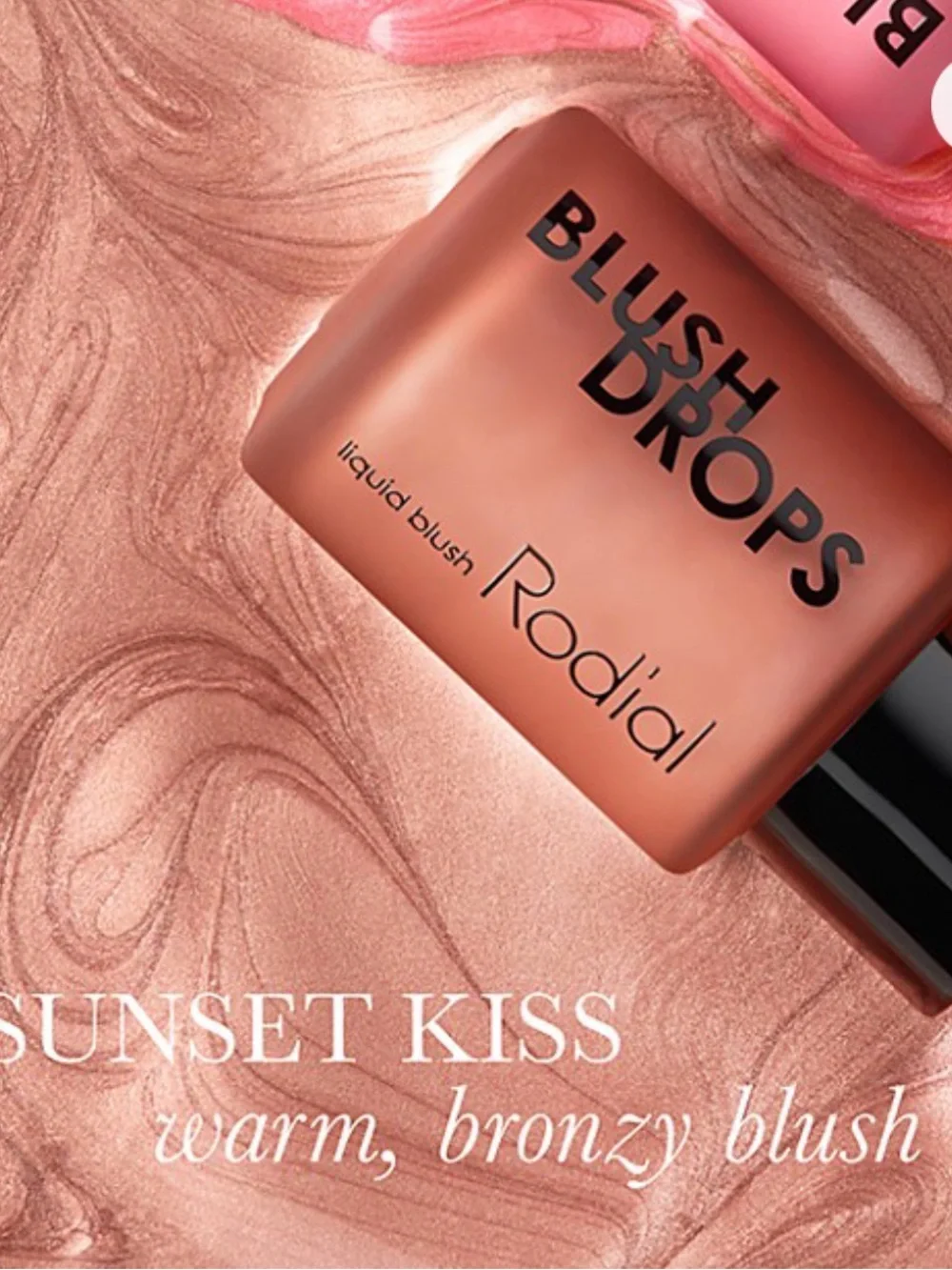 Rodial Blush Drops Liquid Blush - in sunset kiss